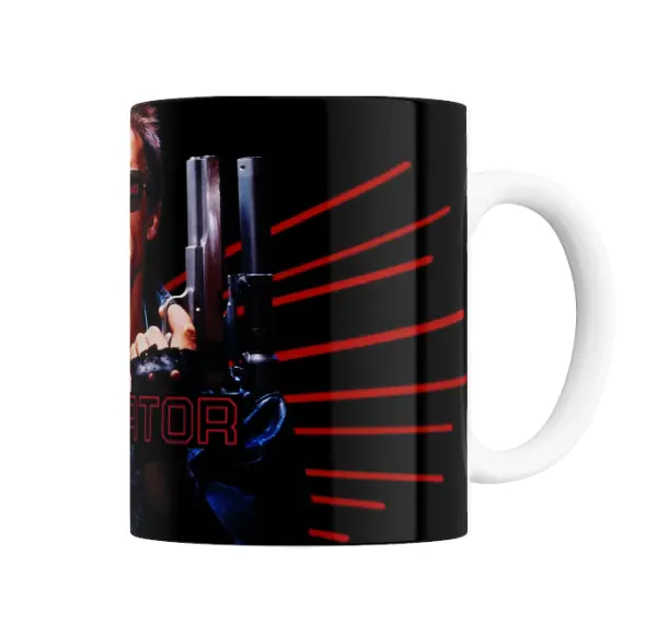 Taza de Cerámica Terminator Arnold Schwarzenegger Lentes