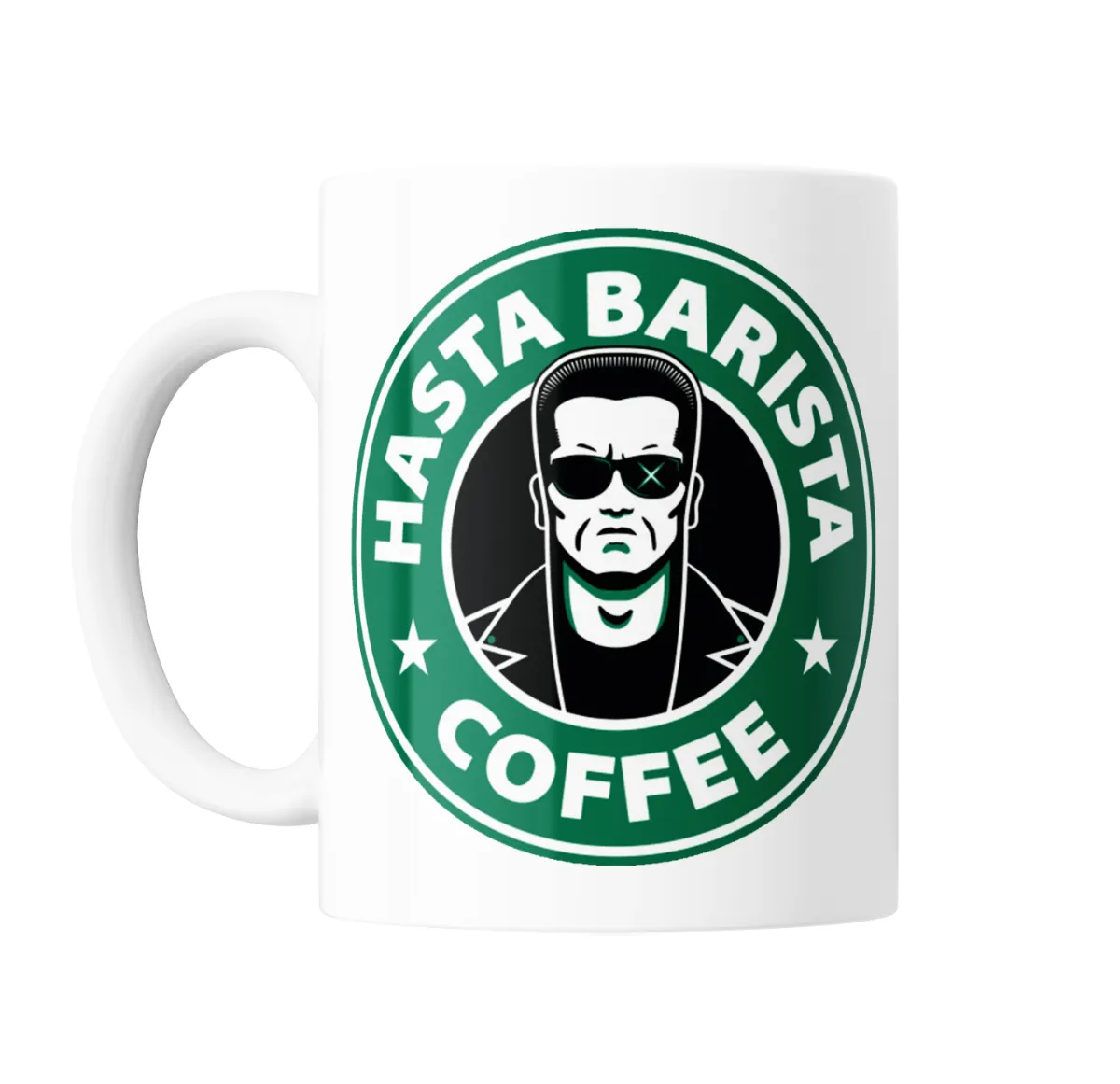 Taza de Cerámica Terminator Hasta Barista Coffee - vista 2