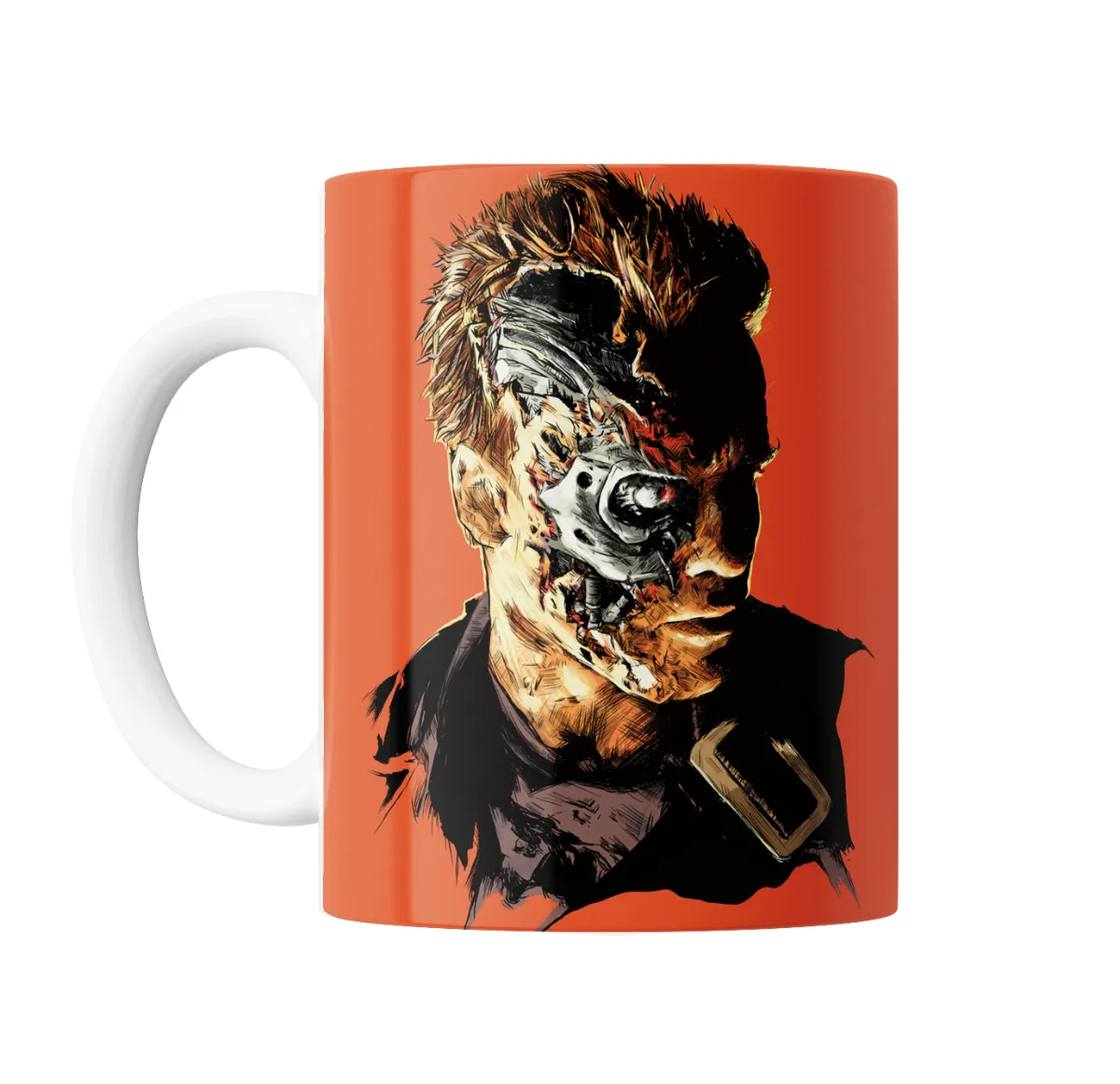 Taza de Cerámica Terminator T-800 Endoesqueleto - vista 2
