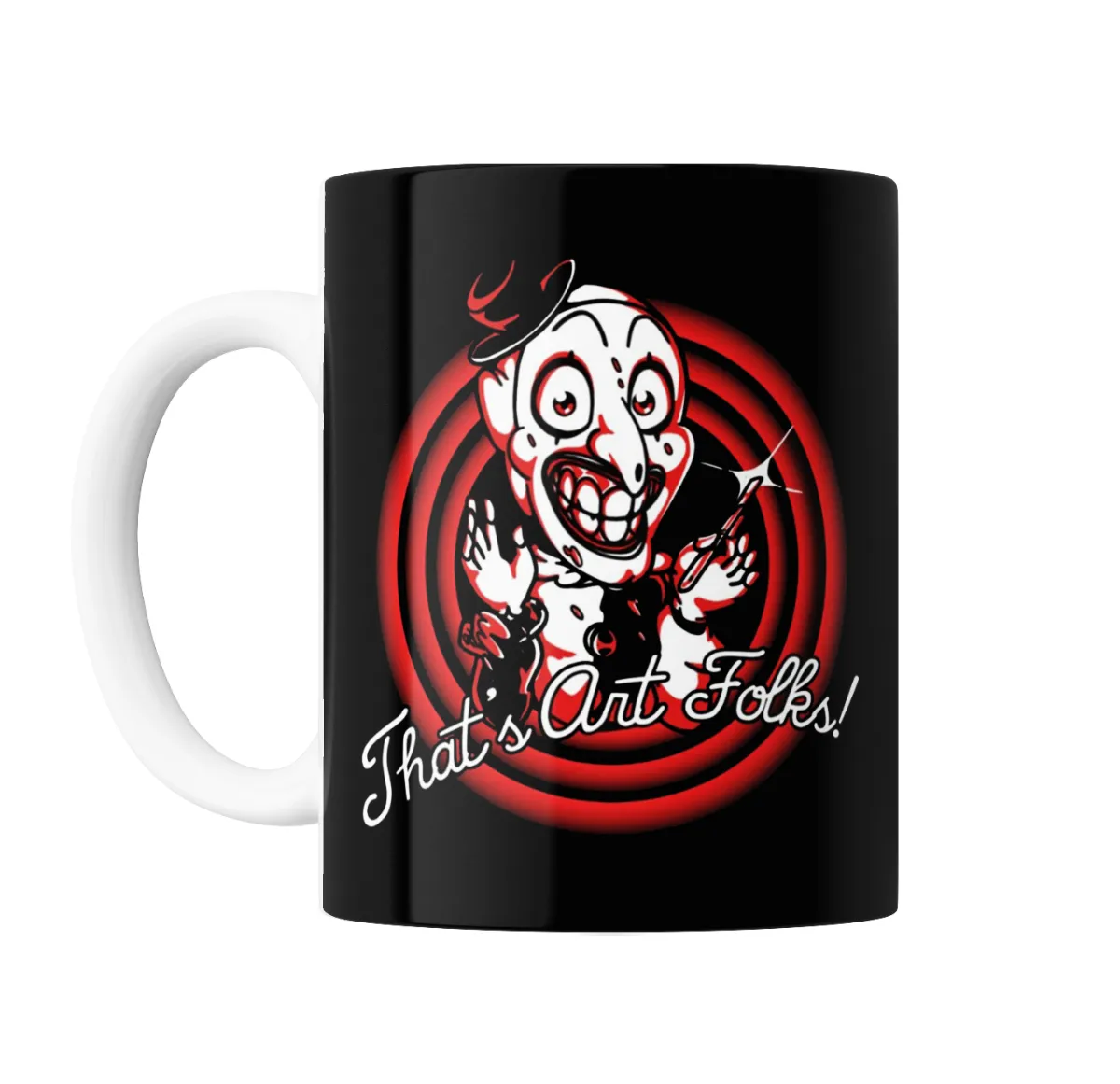 Taza de Cerámica Terrifier Art the Clown That's Art Folks - vista 2