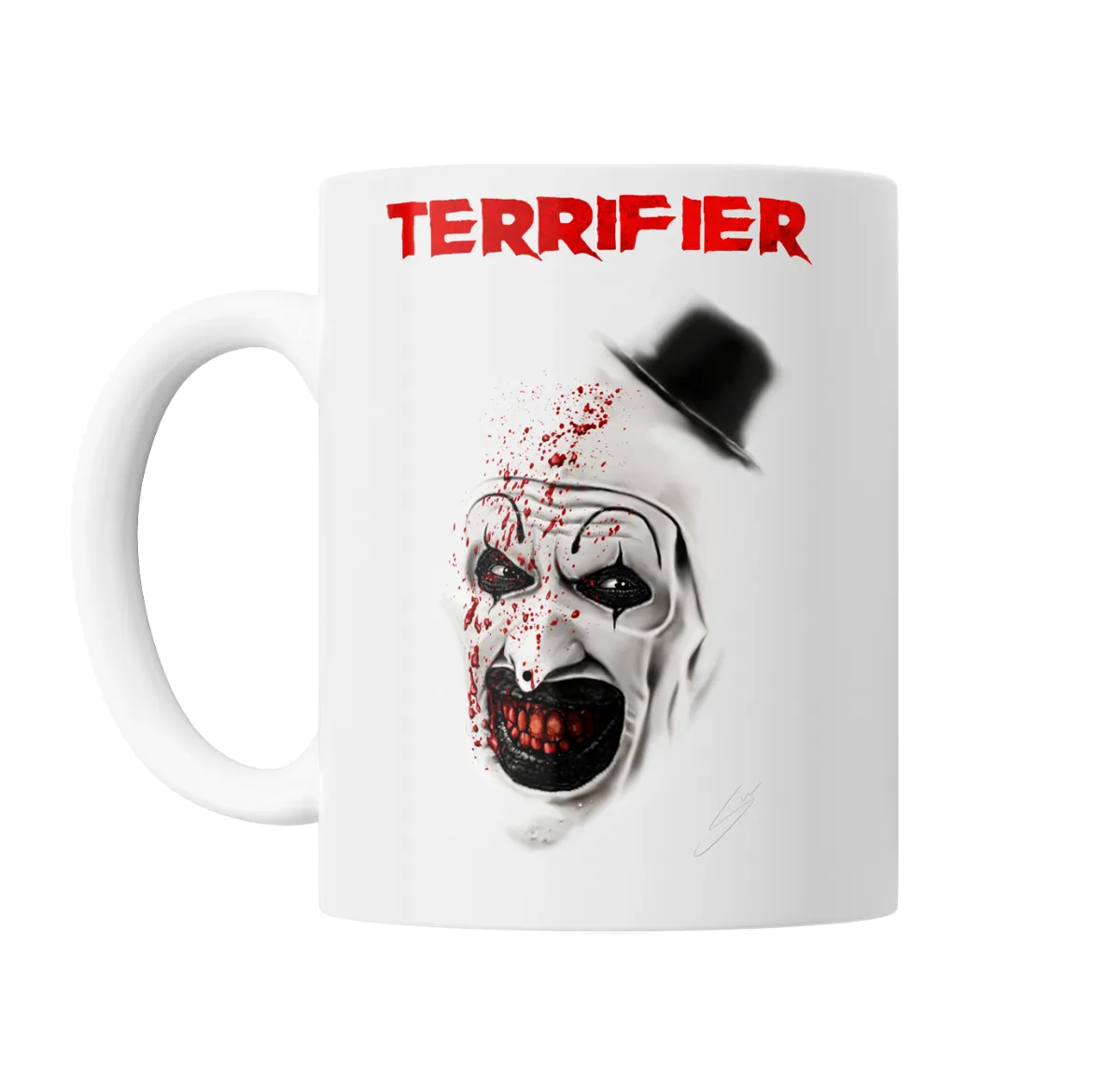 Taza de Cerámica Terrifier Art el Payaso - vista 2