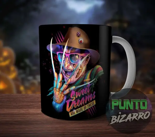Taza de Cerámica Pesadilla en Elm Street Freddy Krueger Sweet Dreams