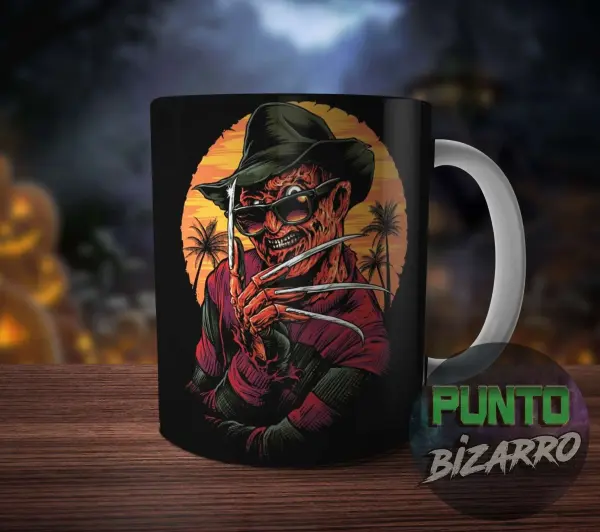 Taza de Cerámica Pesadilla en Elm Street Freddy Krueger