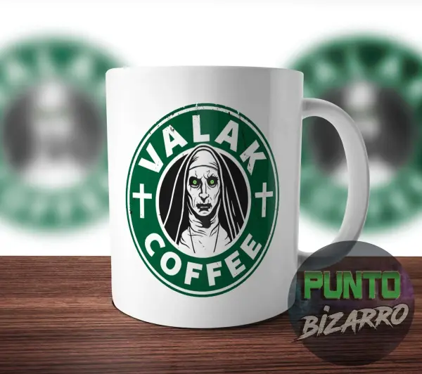 Taza de Cerámica La Monja Valak Coffee