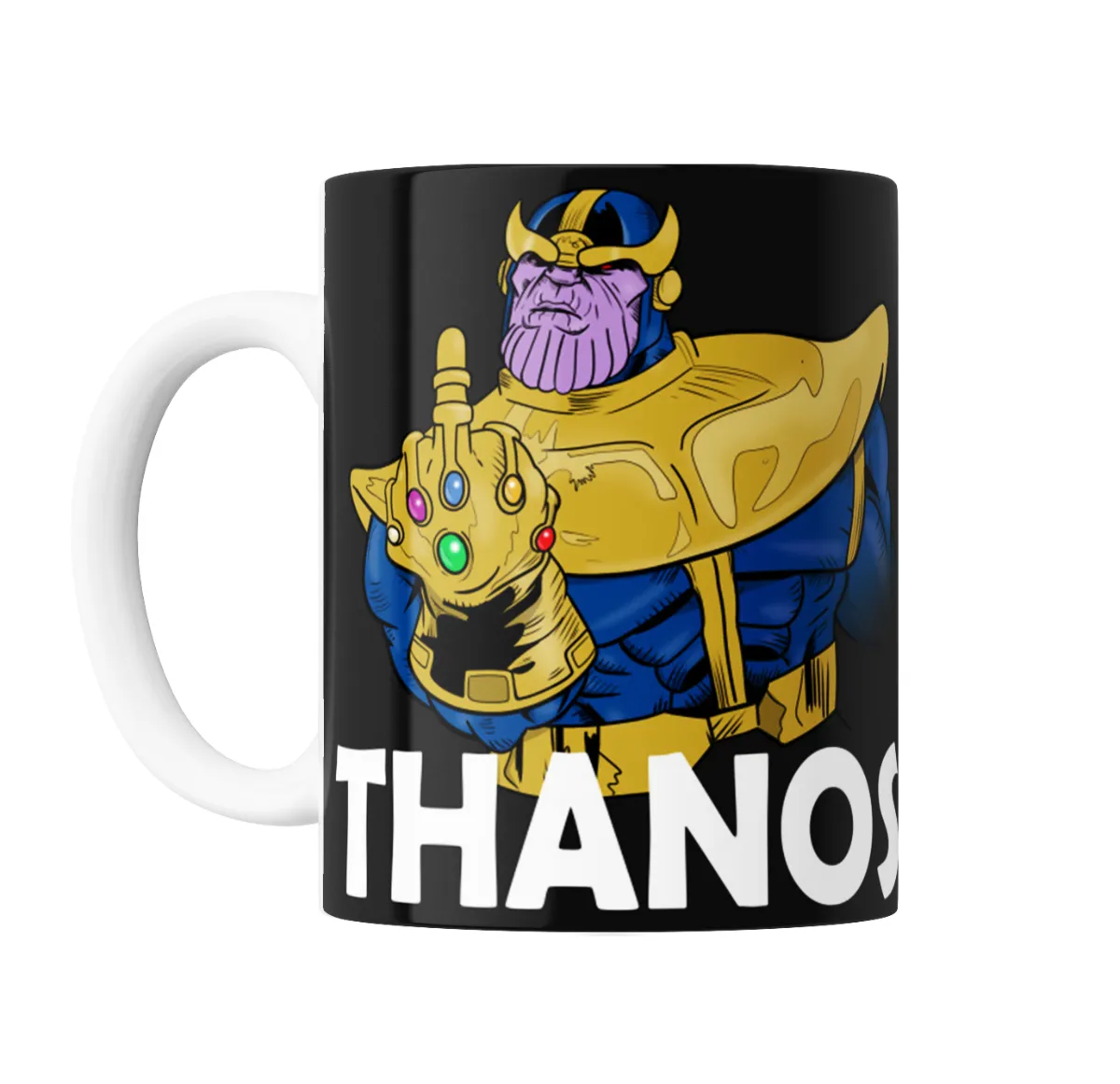 Taza de Cerámica Thanos con Guantelete del Infinito - vista 2