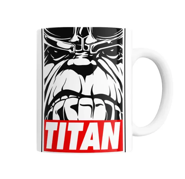 Taza de Cerámica Thanos Titán Marvel