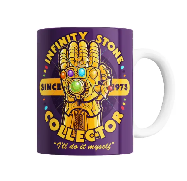 Taza de Cerámica Thanos Infinity Stone Collector Guantelete