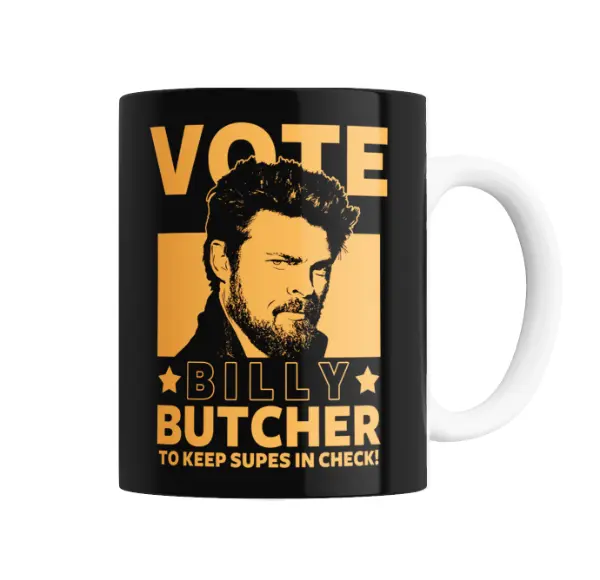 Taza de Cerámica The Boys Billy Butcher Vote