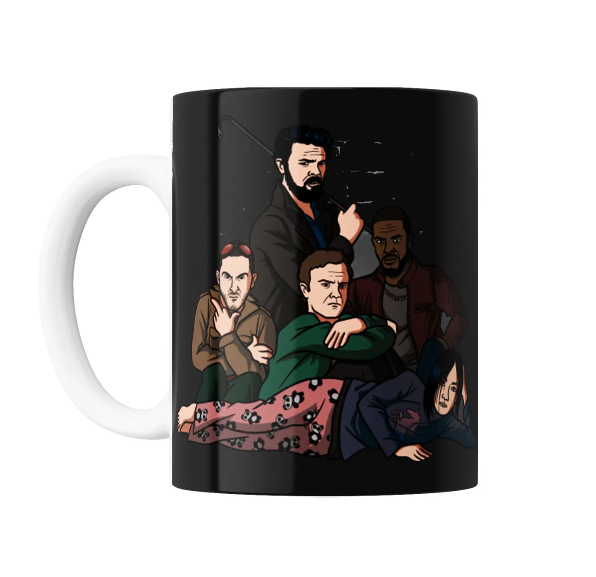 Taza de Cerámica The Boys Personajes Equipo Completo - vista 2