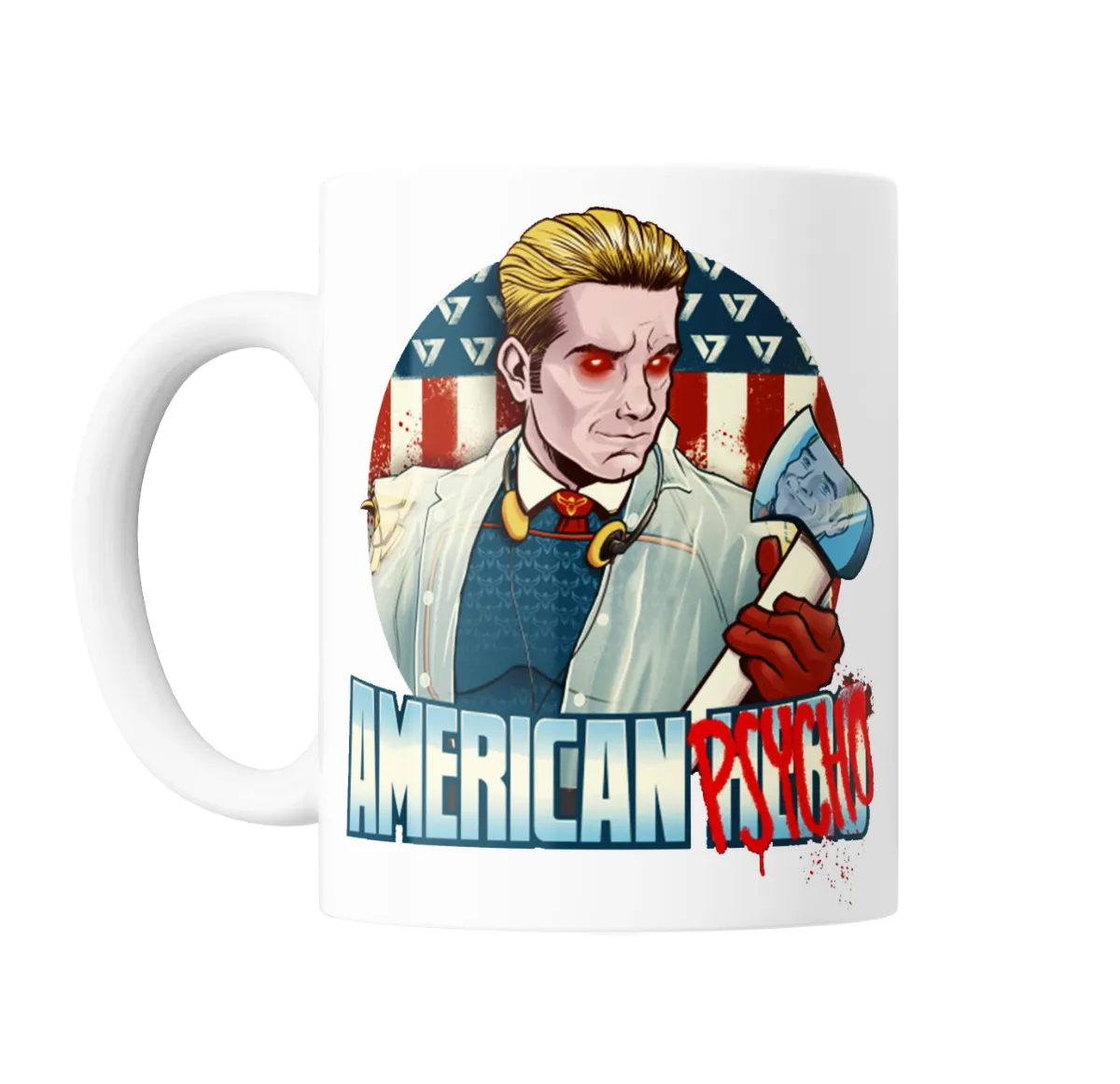 Taza de Cerámica American Psycho Patrick Bateman Hacha - vista 2