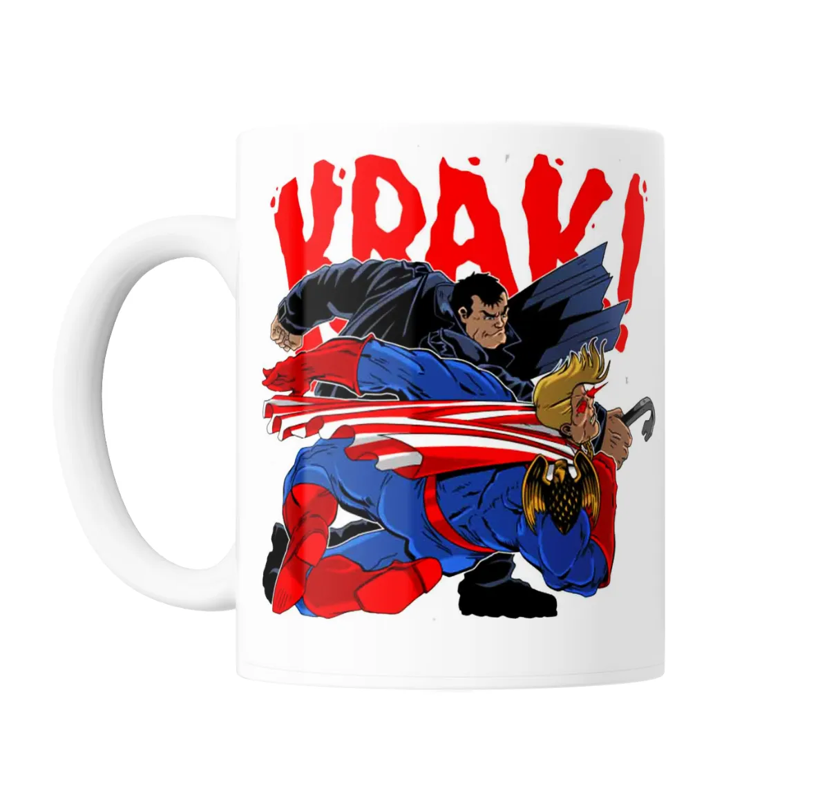 Taza de Cerámica The Boys Homelander Contra Butcher - vista 2