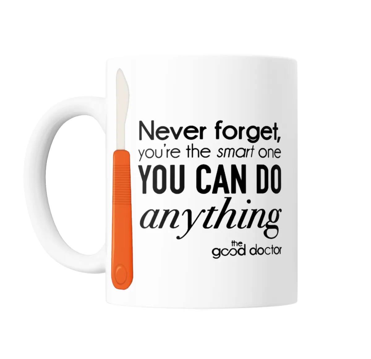 Taza de Cerámica The Good Doctor Frase Never Forget You Can Do Anything - vista 2