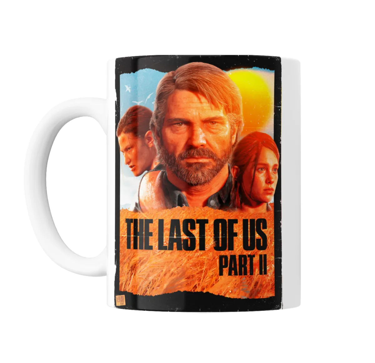 Taza de Cerámica The Last Of Us Part II Joel Ellie Dina - vista 2