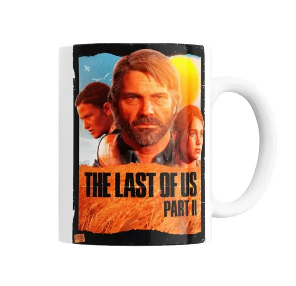 Taza de Cerámica The Last Of Us Part II Joel Ellie Dina