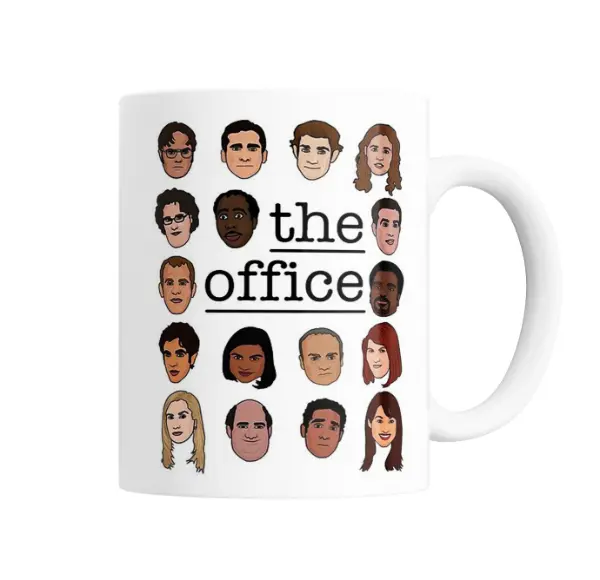 Taza de Cerámica The Office Personajes