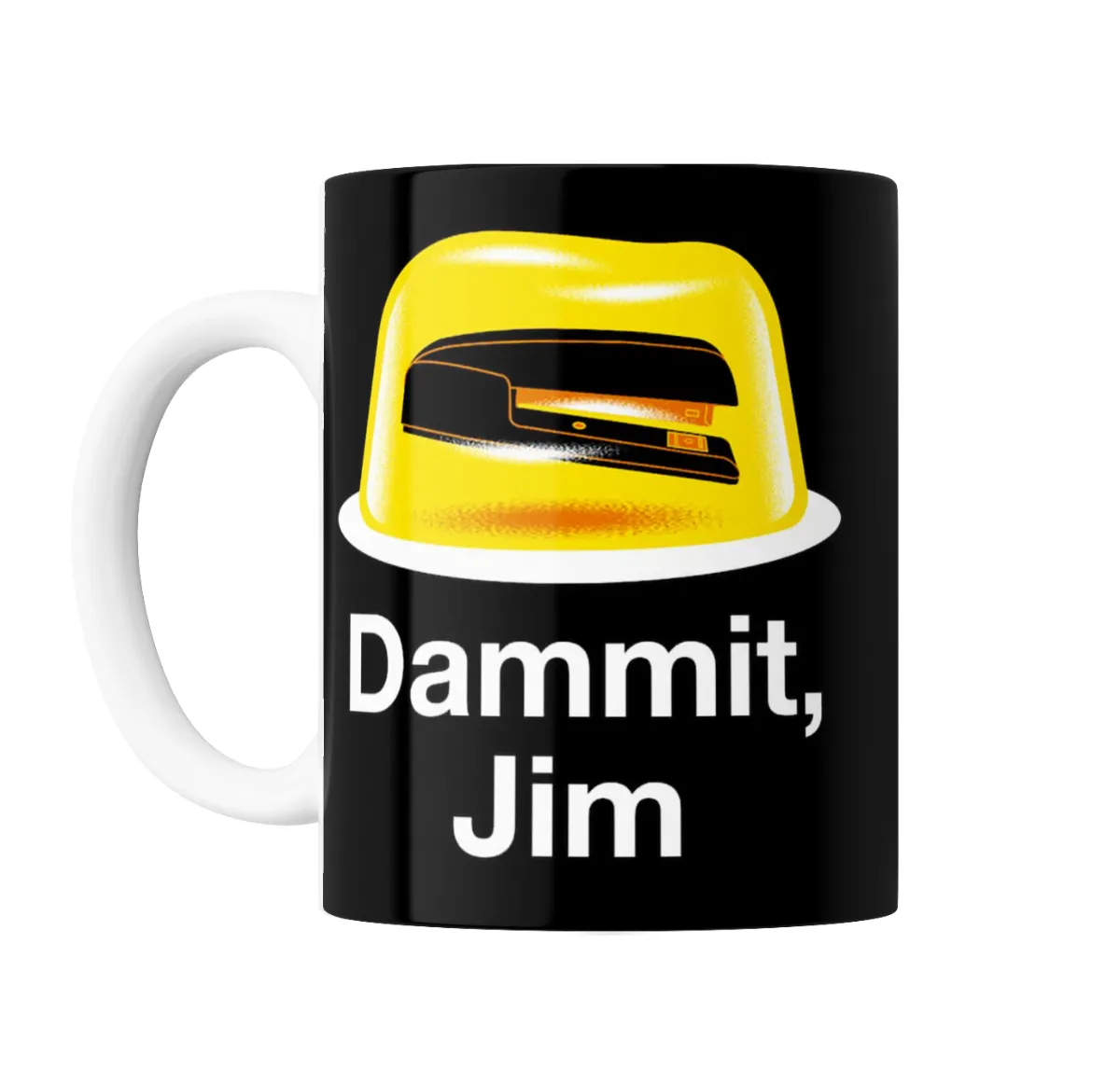 Taza de Cerámica The Office Gelatina con Engrapadora Dammit Jim - vista 2