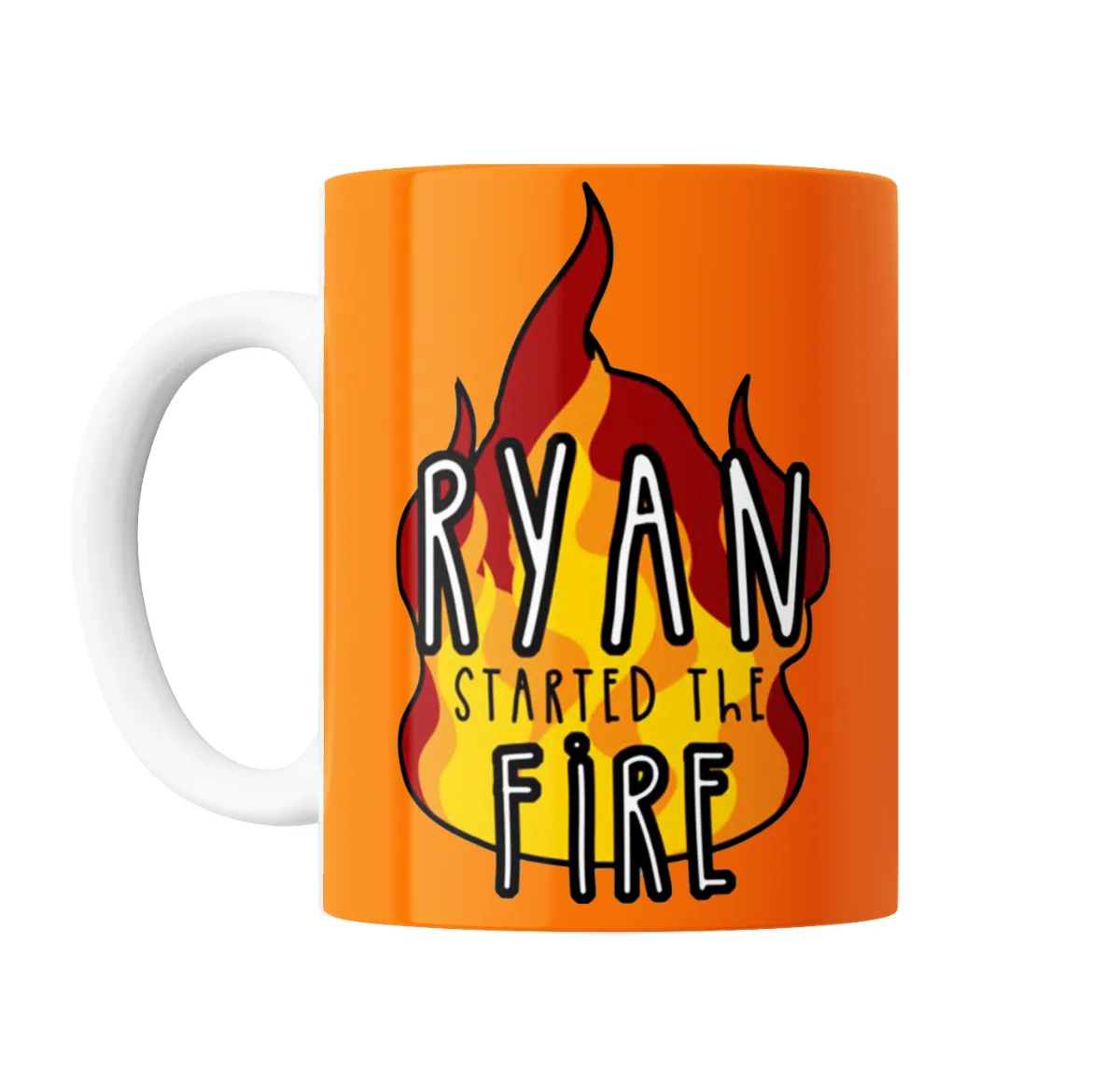 Taza de Cerámica The Office Ryan Started the Fire - vista 2