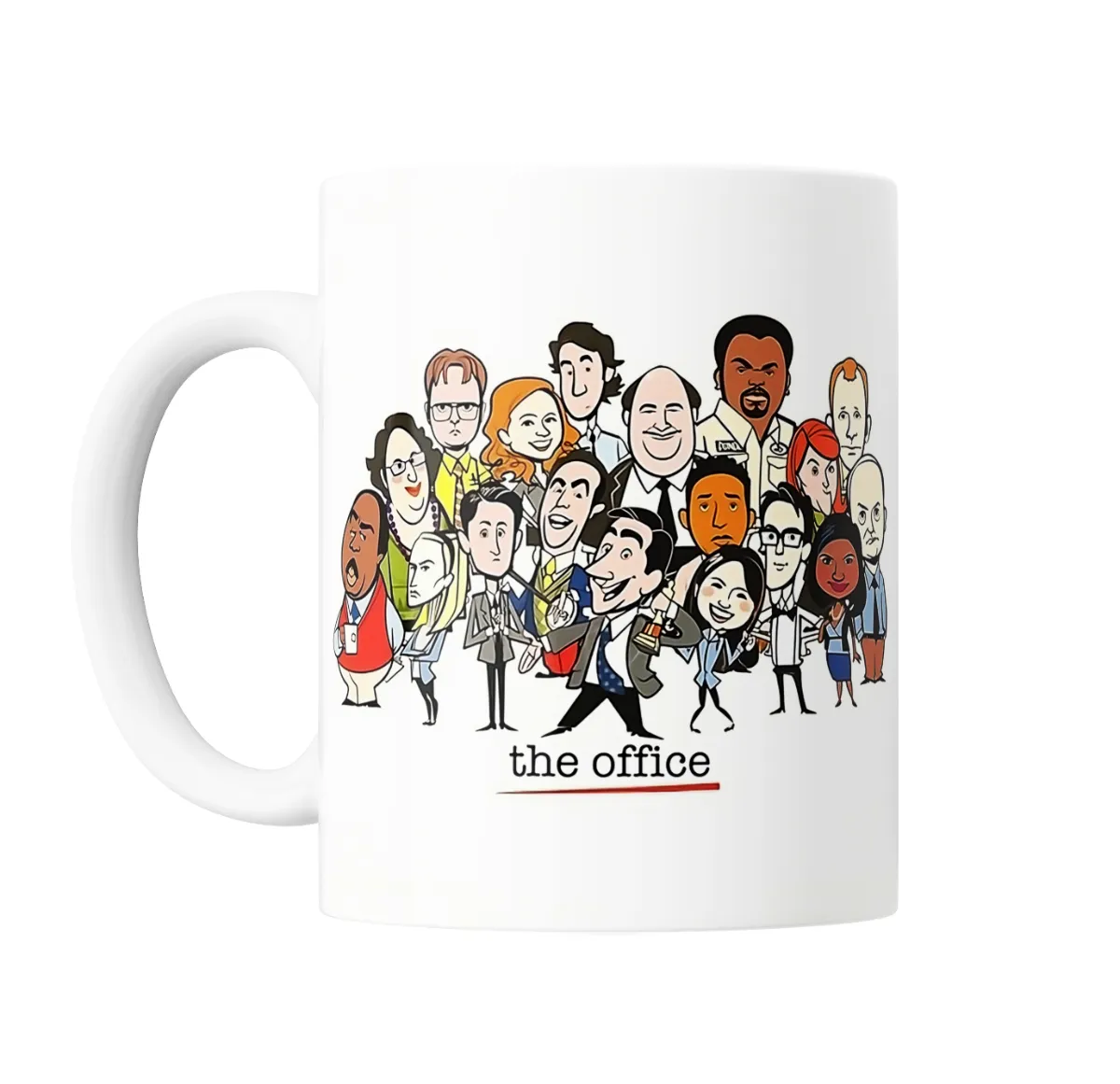 Taza de Cerámica The Office Personajes Caricatura - vista 2