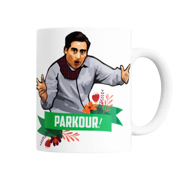 Taza de Cerámica The Office Michael Scott Parkour