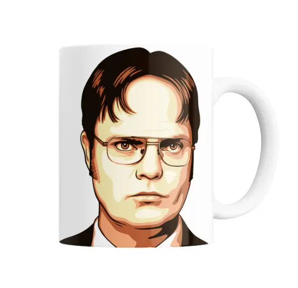 Taza de Cerámica The Office Dwight Schrute