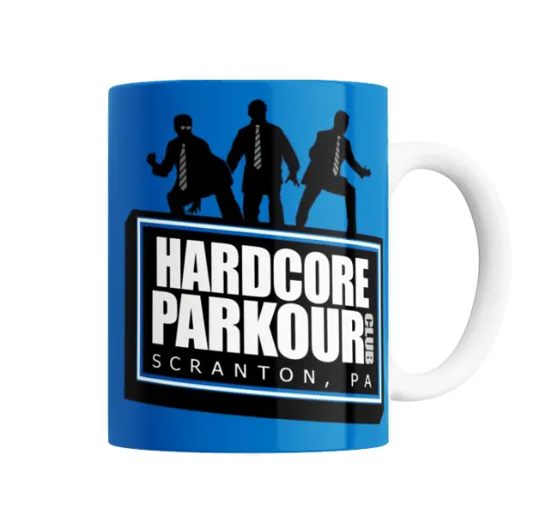 Taza de Cerámica The Office Hardcore Parkour Club Scranton