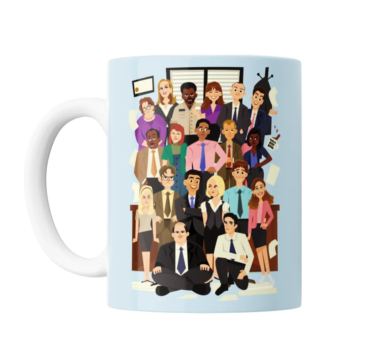 Taza de Cerámica The Office Elenco Completo - vista 2