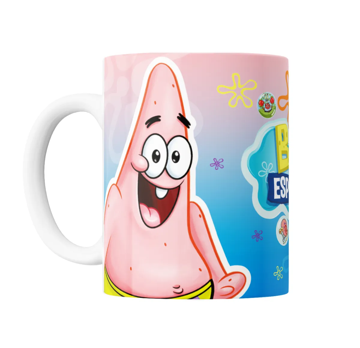 Taza de Cerámica Bob Esponja Ninja - vista 2