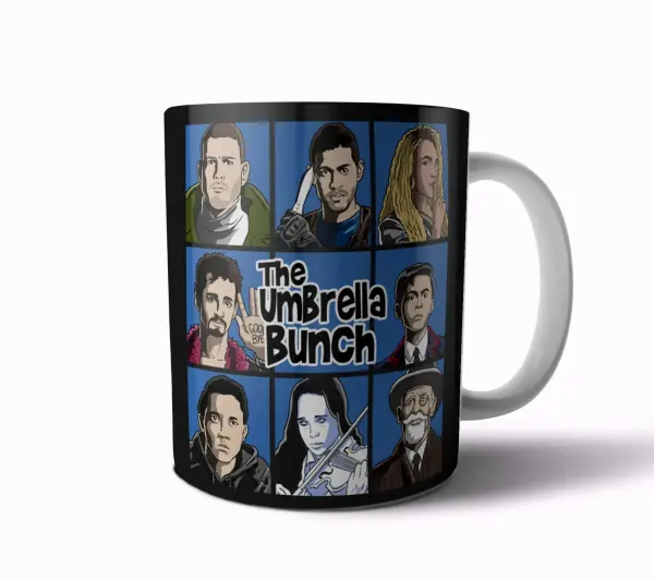 Taza de Cerámica The Umbrella Academy Los Hermanos Hargreeves