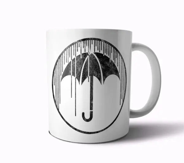 Taza de Cerámica The Umbrella Academy Logo Paraguas