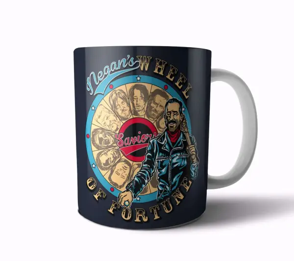 Taza de Cerámica The Walking Dead Negan's Wheel of Fortune