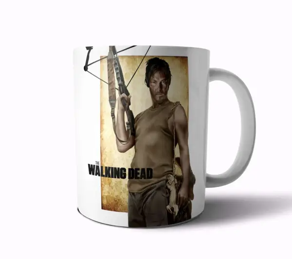 Taza de Cerámica The Walking Dead Daryl Dixon con ballesta