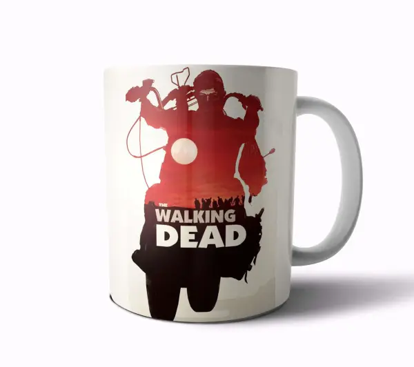 Taza de Cerámica The Walking Dead Daryl Dixon en Moto