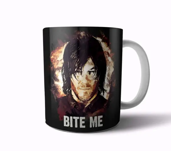 Taza de Cerámica The Walking Dead Bite Me