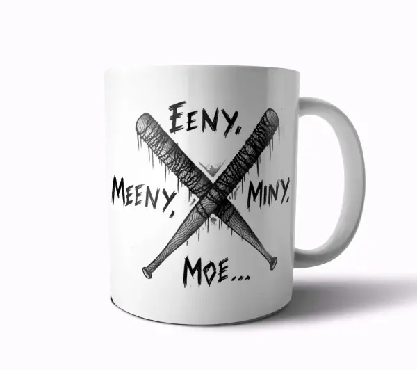 Taza de Cerámica The Walking Dead Eeny Meeny Miny Moe Bates