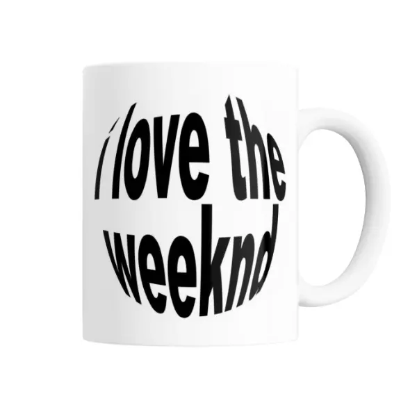 Taza de Cerámica The Weeknd I Love The Weeknd