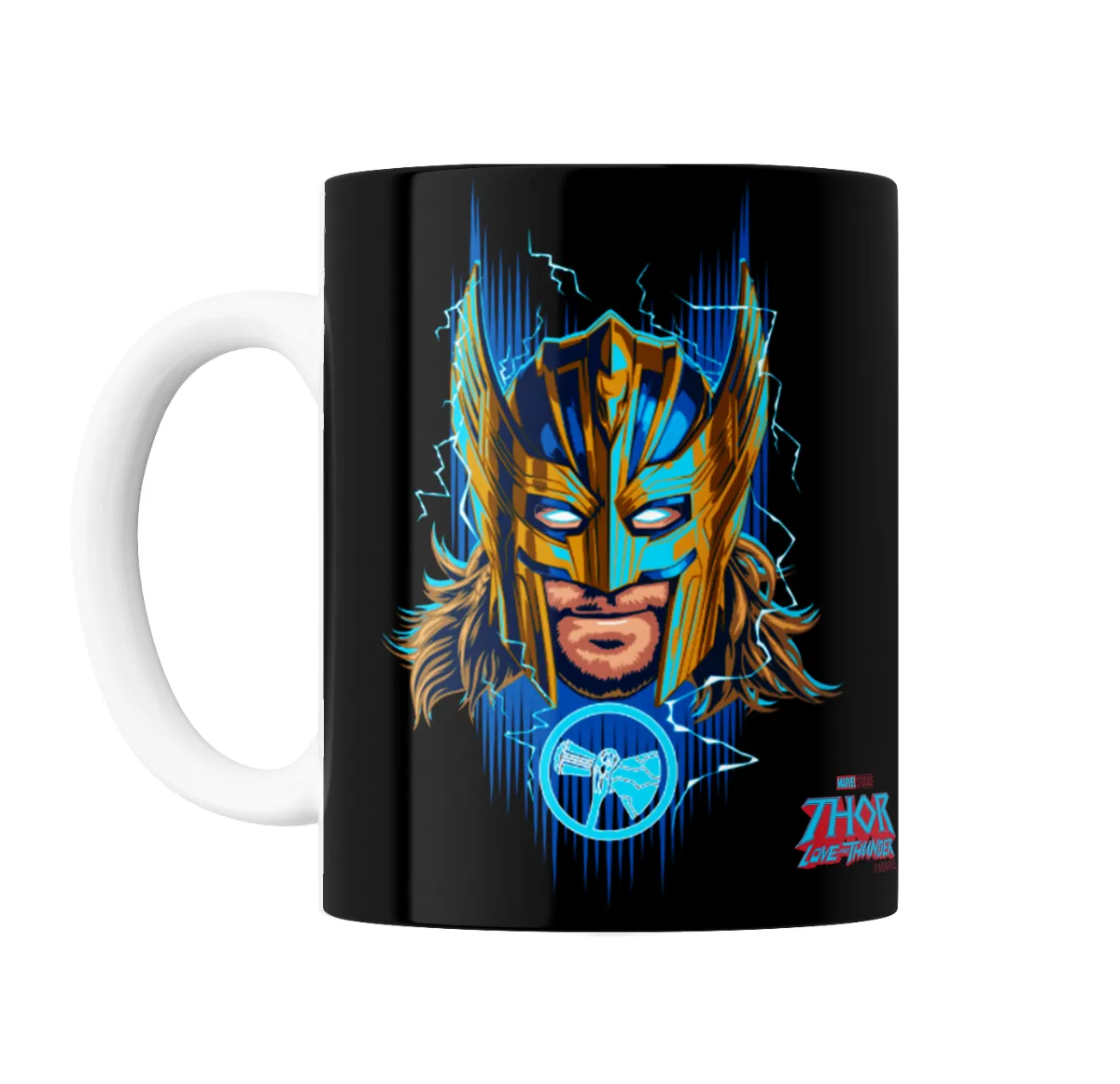 Taza de Cerámica Thor Love and Thunder Casco Eléctrico - vista 2