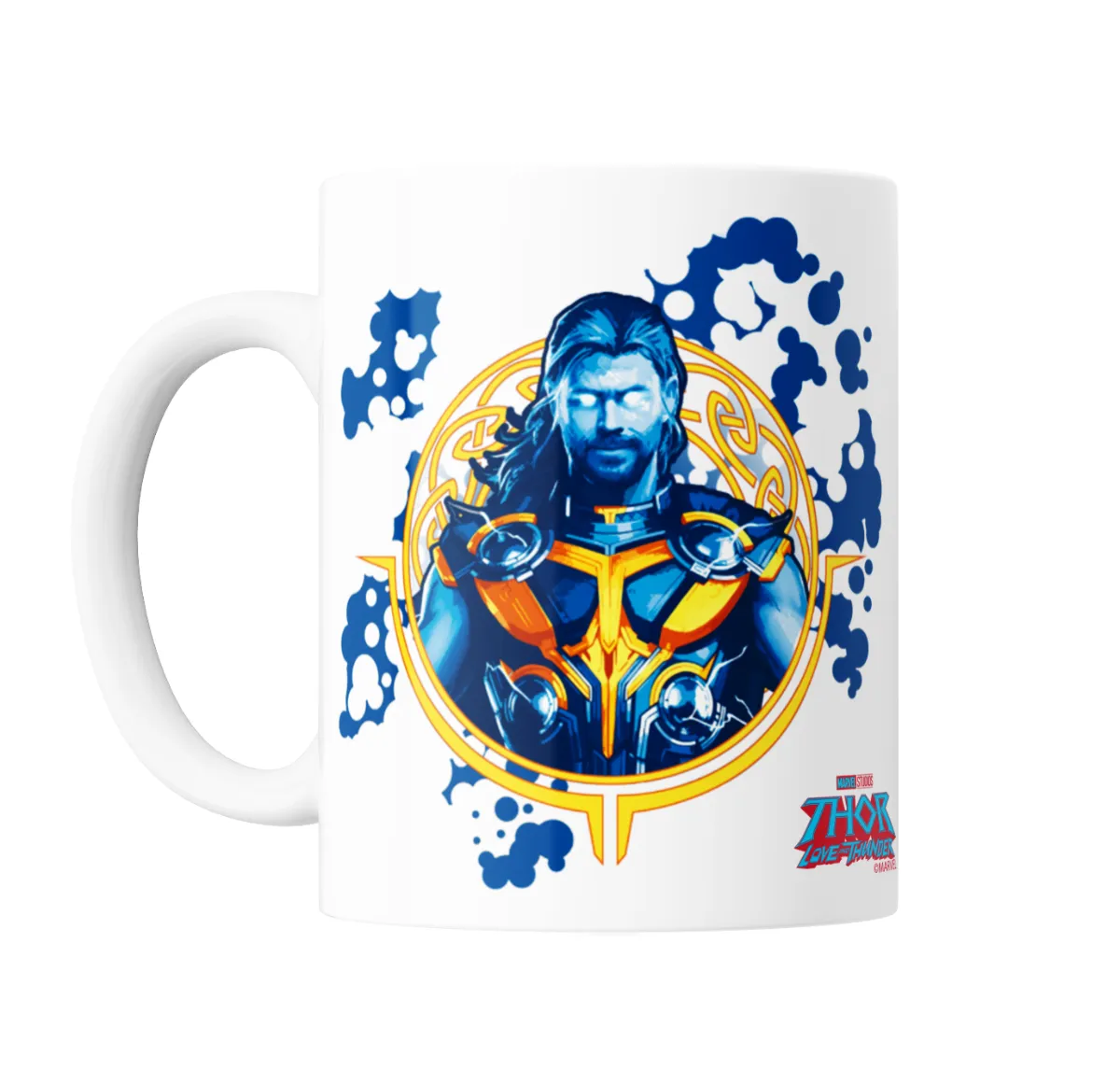 Taza de Cerámica Thor Love and Thunder Armadura Dorada - vista 2