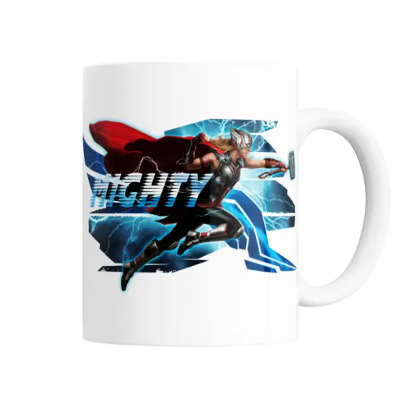 Taza de Cerámica Thor Mighty Thor con Mjolnir