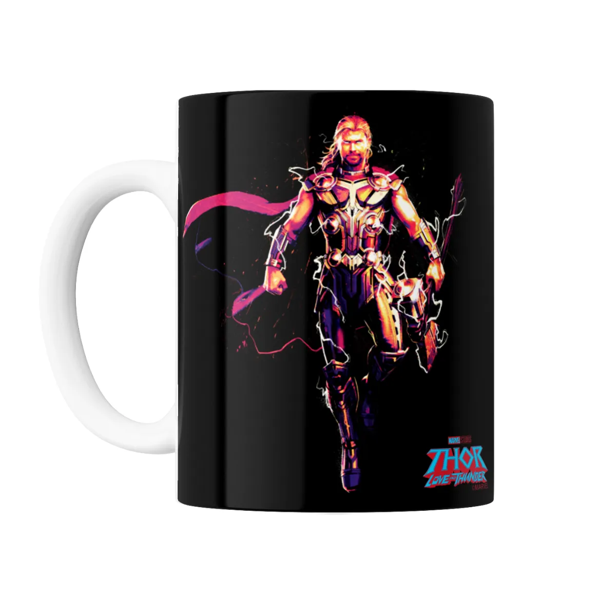 Taza de Cerámica Thor Love and Thunder Relámpagos - vista 2