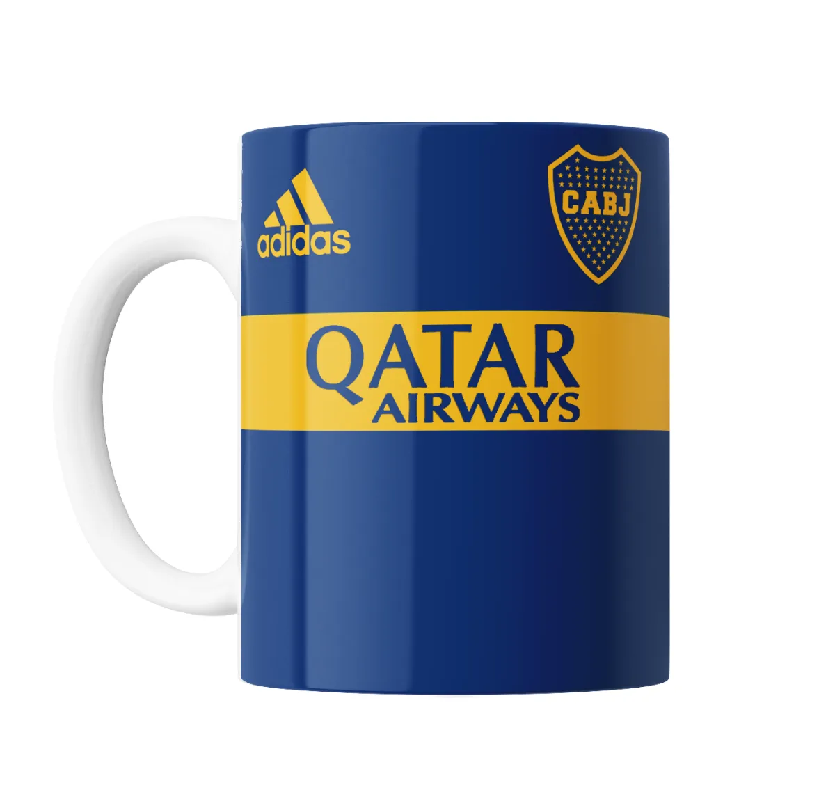 Taza de Cerámica Boca Juniors Camiseta Qatar Airways - vista 2