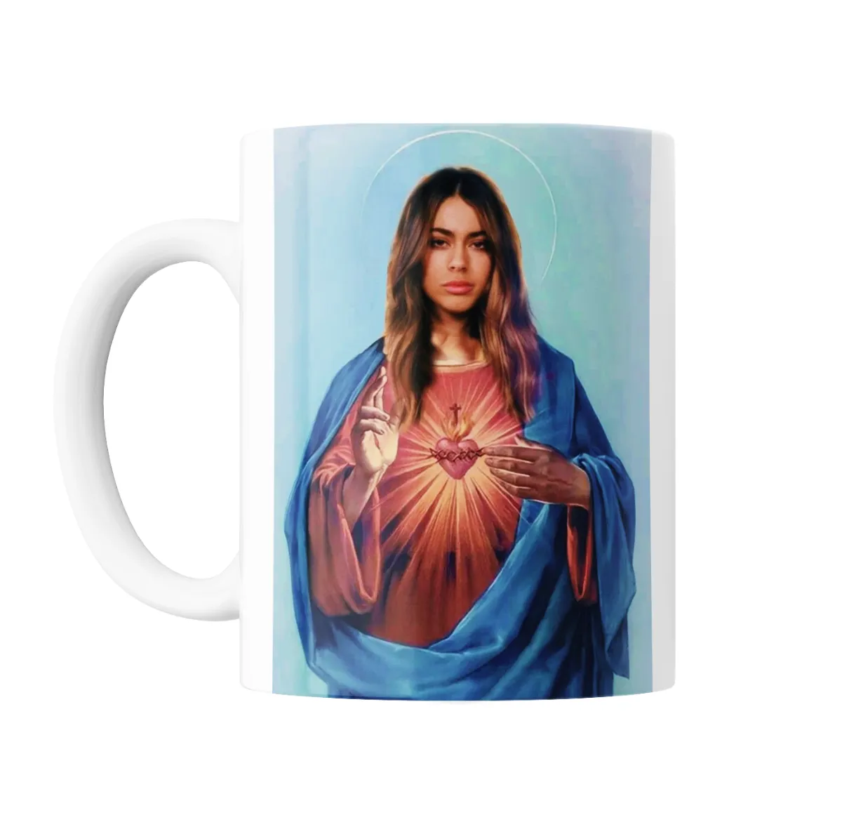 Taza de Cerámica TINI Sagrado Corazón - vista 2