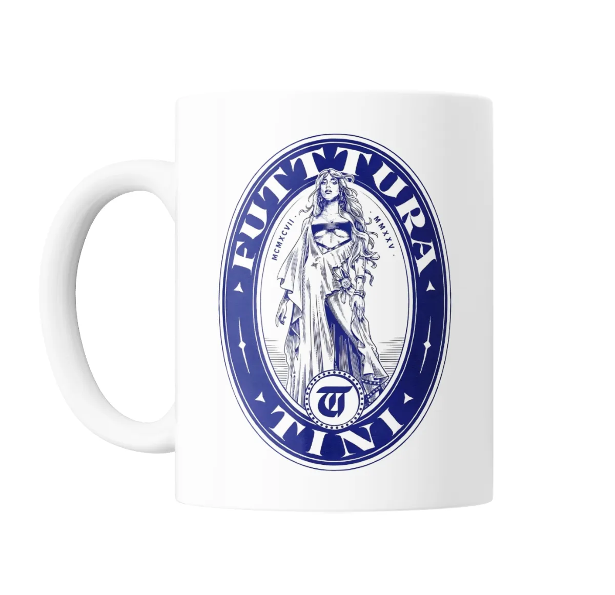 Taza de Cerámica TINI Futura Vintage Ilustrada - vista 2