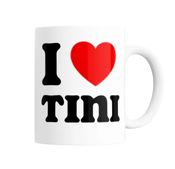 Taza de Cerámica TINI I Love Tini