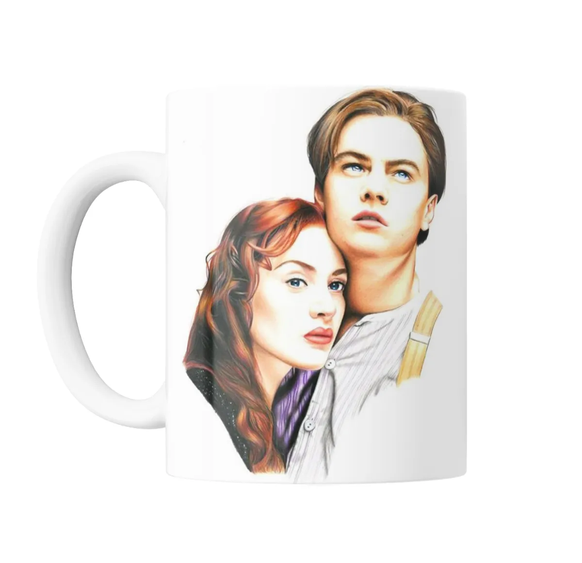 Taza de Cerámica Titanic Jack y Rose - vista 2
