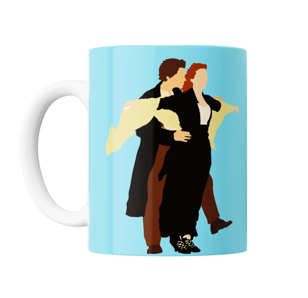 Taza de Cerámica Titanic Jack y Rose Abrazo - vista 2
