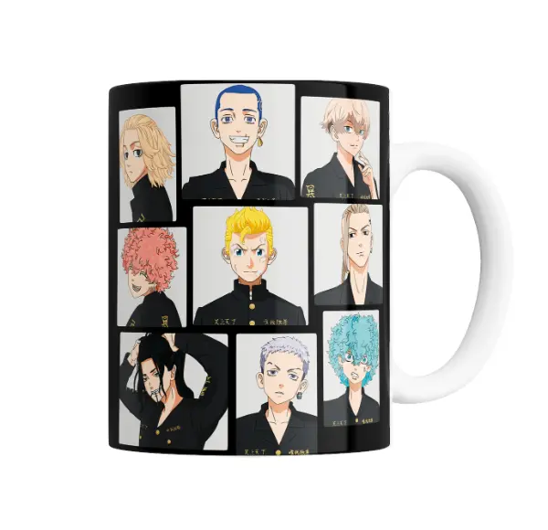 Taza de Cerámica Tokyio Revengers Personajes