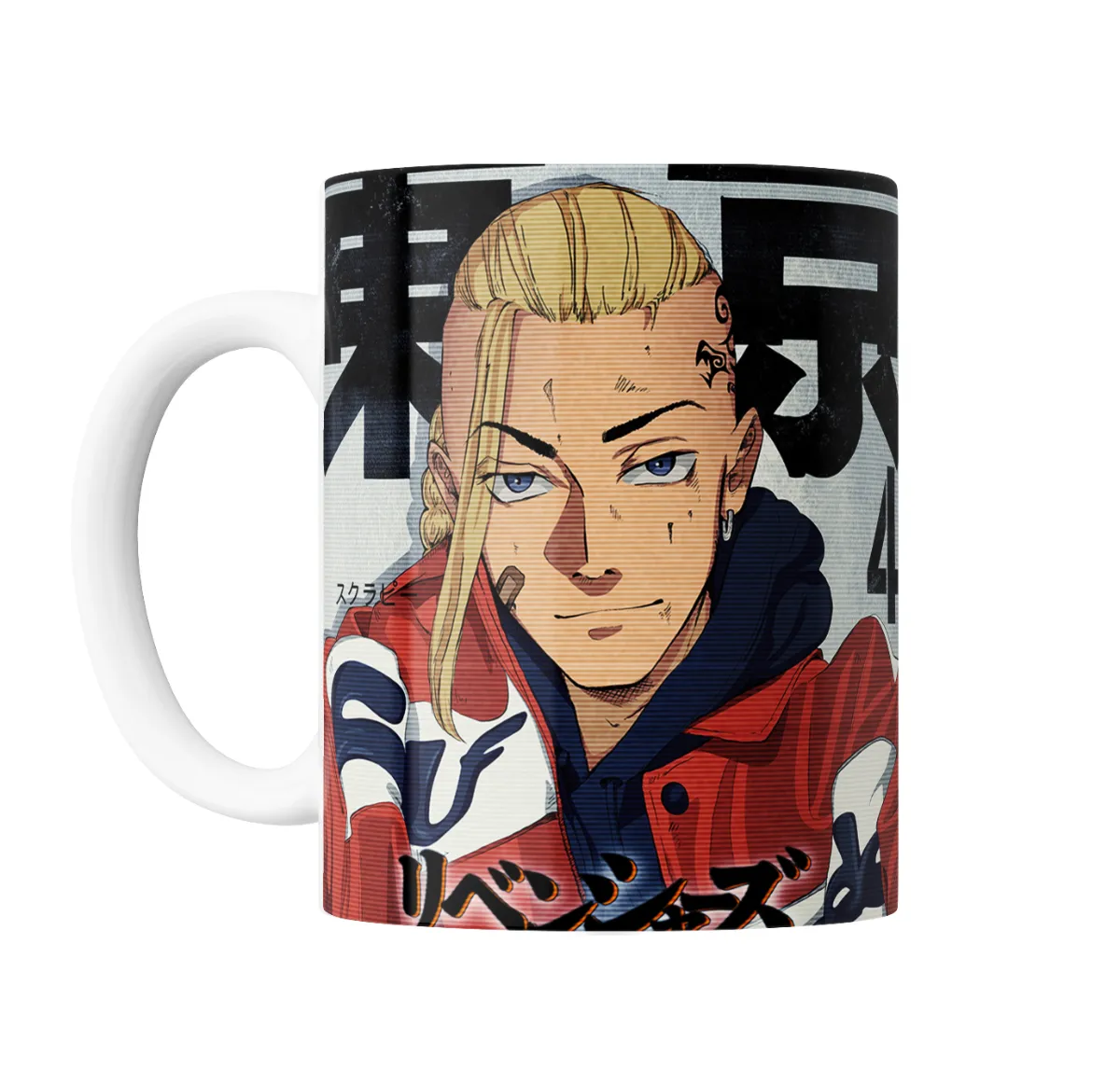 Taza de Cerámica Tokyo Revengers Personaje Chaqueta Roja - vista 2