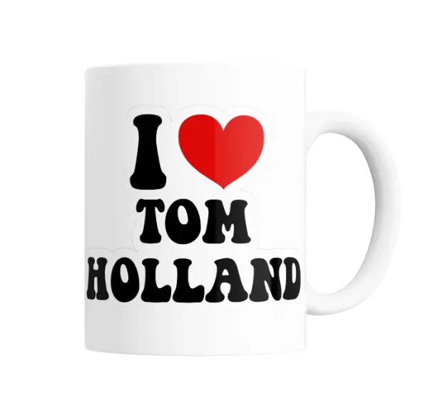 Taza de Cerámica Tom Holland I Love Tom Holland