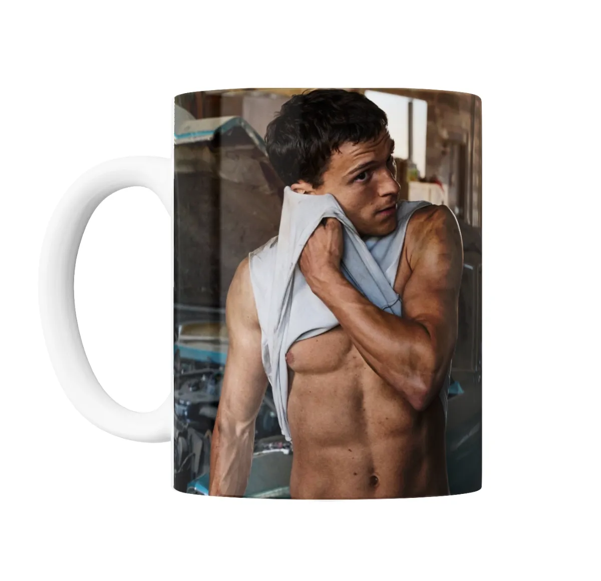 Taza de Cerámica Tom Holland Foto Taller - vista 2