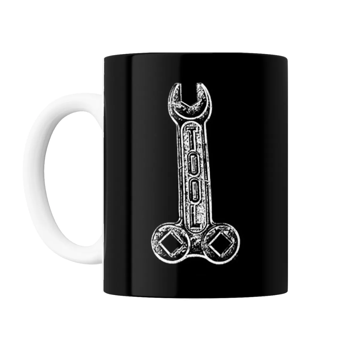 Taza de Cerámica Tool Llave Inglesa Logo - vista 2